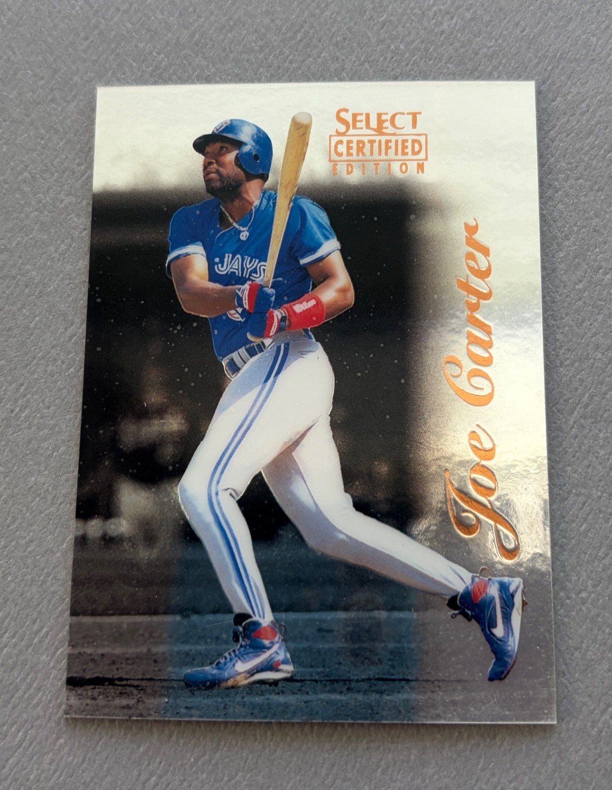 1996 Select Certified Baseball Joe Carter #5 Toronto Blue Jays
