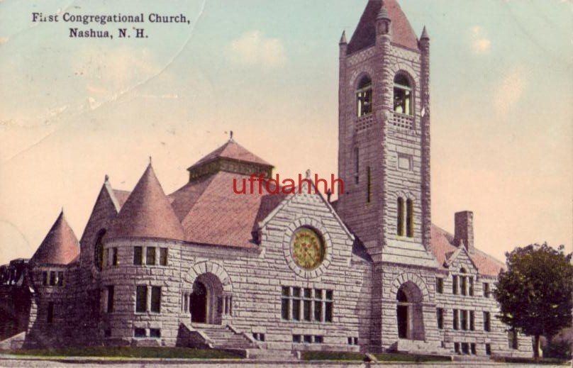 FIRST CONGREGATIONAL CHURCH, NASHUA, NH 1914