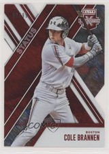 2017 Panini Elite Extra Edition Status Red Die-Cut /99 Cole Brannen #187 0w7
