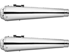 Freedom American Outlaw Slip-Ons 4.5" Chrome W/Chrome Tip Indian IN00053