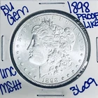 1898 BU UNCIRCULATED MORGAN SILVER DOLLAR AUTHENTIC U.S. MINT FREE SHIPPING 3609