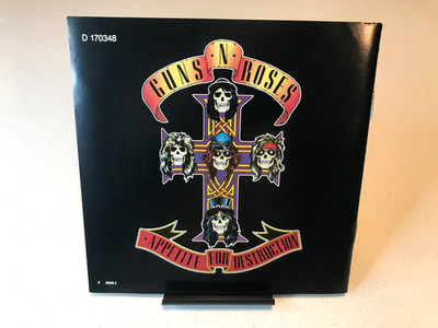 Guns'n Roses APPETITIE FOR DESTRUCTION CD 1987 Disc and Insert in Mint Condition
