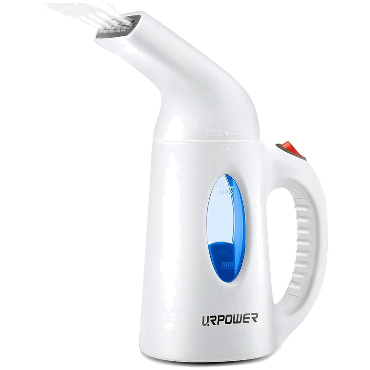 Portable Fabric Steamer for Home & Travel - White