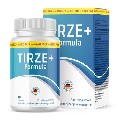 Tirze+ Formula Kapseln | Für einen gesunden Lifestyle | 90 Kapseln Inhalt