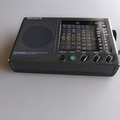 Sony ICF-SW22 World Band 9 Band Receiver Shortwave SW FM AM