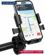 360 Universal Motorcycle Phone Mount Holder, Ultra-Stable Design Adjustable H