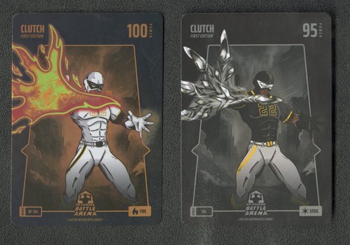 2025 Bo Jackson Battle Arena Update Clutch Andrew McCutchen 2 Stück Fire Steel