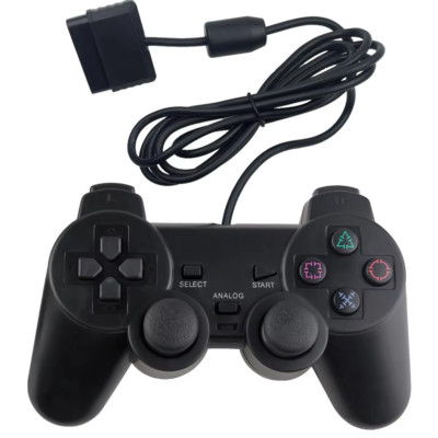 Controller für PS2 Playstation 2 Dual Vibration wired Gamepad Kabelgebunden DHL