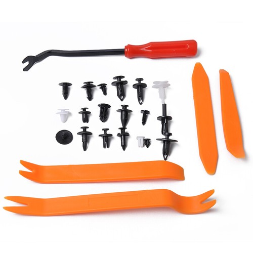 US 435PCS Car Door Panel Retainer Push Pin Trim Rivet Screw Clip Fastener w/Tool - Picture 2 of 12
