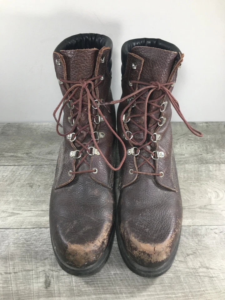 Botas de trabajo Red Wing Irish Setter Upland aisladas punta suave para hombre talla 12 de colección Foto 3 de 4