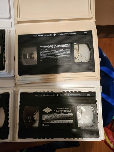 6 VHS Black Diamond Walt Disney Classic *English* - Picture 6 of 6