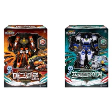 2025 Miniforce Dinoid Warrior Magma Kylo & Frozen Tiger Bundle (KR Ver.)