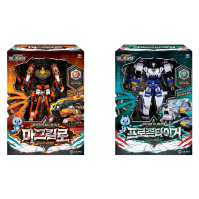 2025 Miniforce Dinoid Warrior Magma Kylo & Frozen Tiger Bundle (KR 2025 Miniforce Dinoid Warrior Magma Kylo & Frozen Tiger Bundle (KR