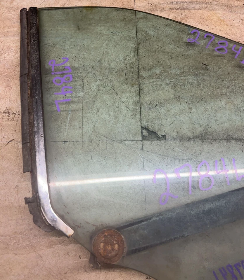 Chevelle Buick Special Tempest HT Driver 1966-1967 cuarto izquierdo ventana de vidrio OEM Foto 2 de 4