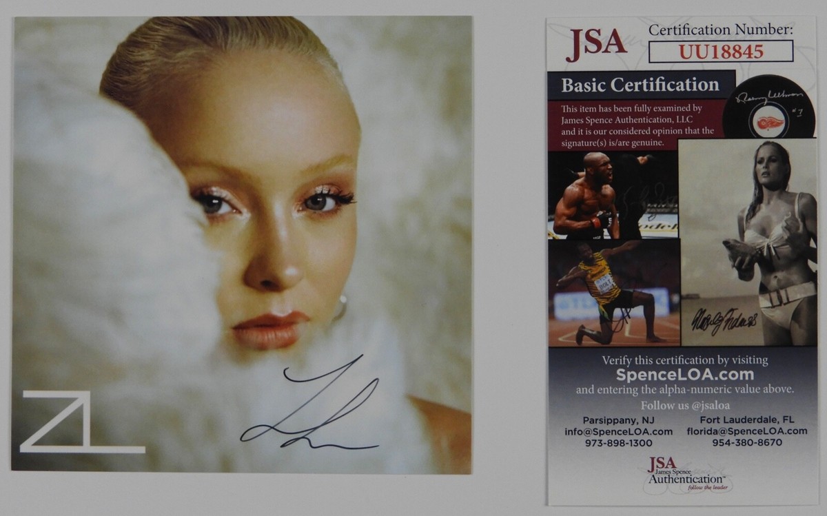 Zara Larsson JSA signed autograph CD Insert Poster Girl | eBay