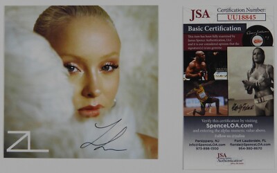 Zara Larsson JSA signed autograph CD Insert Poster Girl | eBay