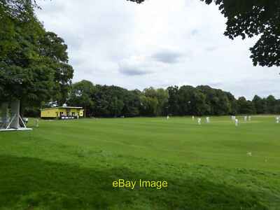 Photo 12x8 Cricket ground in Darley Abbey Park  c2017