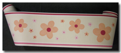 Bordüren Kids Zazoo Esta Retro Flower Power  (3 EUR/m)