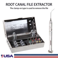 Dental Root Canal File Extractor Broken Files Kit Removal Endo Rescue Instrument