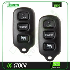 2 For Toyota 4Runner 1999 2000-2009 Keyless Entry Remote Control Car Key Fob