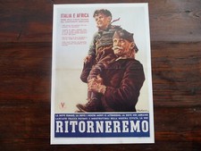 Copia manifesto propaganda epoca fascista 50 x 35 cm.