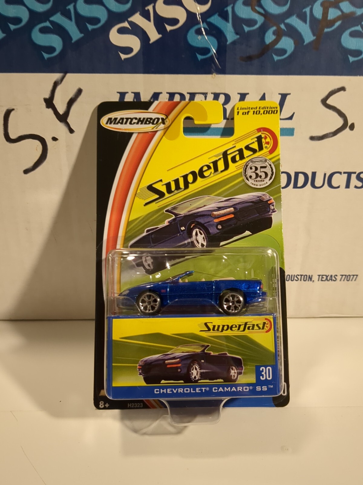 2004 Matchbox Superfast 35 Years #30 Chevy CAMARO 1:64 Limited Edition of 10,000
