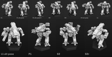 Bsw Bushwacker Alternate Mech For Battletech Miniatures Pmw 11 Ver Bsw Bushwacker Alternate Mech For Battletech Miniatures Pmw 11 Ver