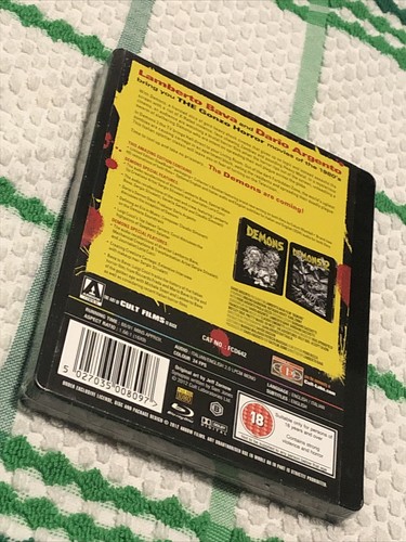 Demons 1-2 Steelbook Nuovo Sigillato Fuori Catalogo!(audio Italiano E English) - Foto 8 di 12