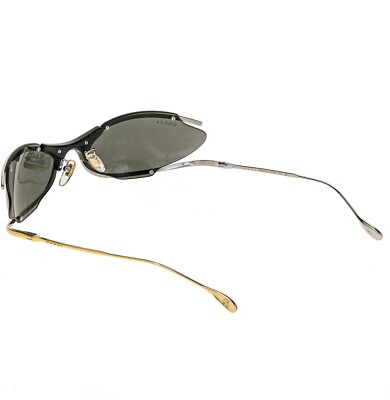 GUCCI 1487 Black Silver Gold Metal Designer Mask Gg1487S Unisex