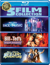 Bill & Ted Face the Music, Bogus Journey, Excellent Adventure (3 Films Blu-Ray)