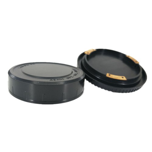 For Pentax 67 PK67 Takumar 6x7 Camera Rear Lens Cap + Front Body Cover Protector - Photo 1/11