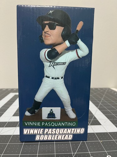 VINNIE PASQUANTINO BOBBLEHEAD - NORTHWEST ARKANSAS NATURALS SGA