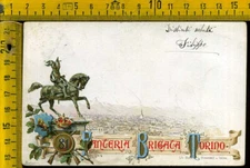 Cartolina Militare 81 Fanteria Brigata Torino pt 656