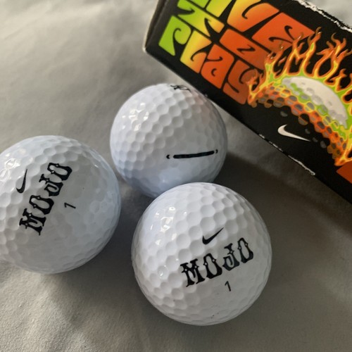 NEW NIKE MOJO White 3 Golf Balls *Discontinued* Extremely Long Balls eBay
