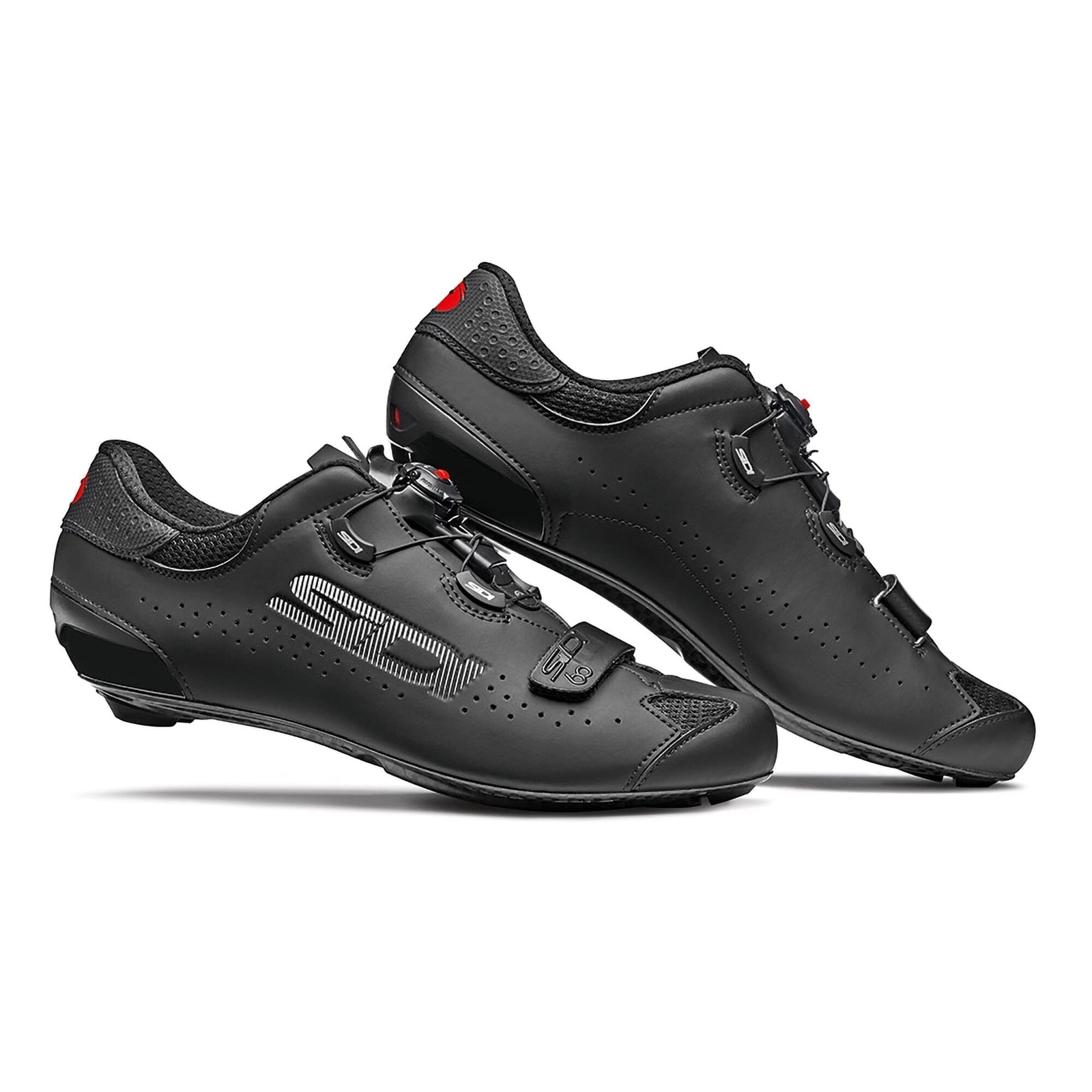 Sidi Sixty Road Shoes - Monochrome 42 Black/Black