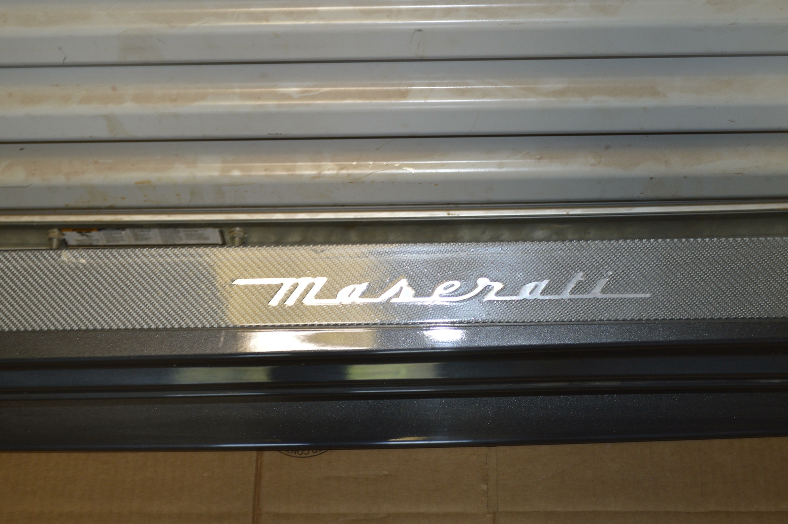 2008-2012 MASERATI GRANTURISMO S RIGHT PASSENGER SKIRT ROCKER MOLDING PANEL OEM