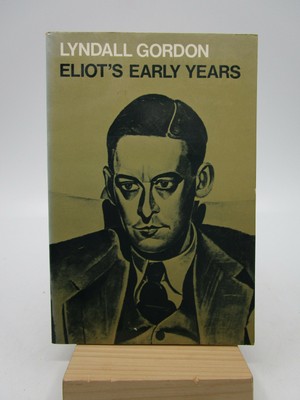 Eliot's Early Years (First Paperback Edition) 