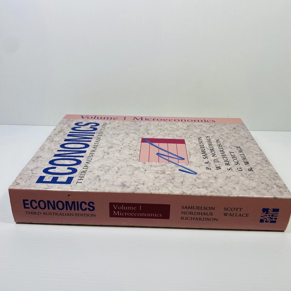 Economics Microeconomics Vol 1 by P A Samuelson 3rd Australian Edition Paperback - Image 3 of 4