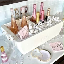 PARTY DISPLAY COOLER  Beer Food Cooler Buffet Food Display Drinks Display Bar