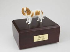 King Charles Spaniel Pet Cremation Urn Available 3 Different Colors  4 Sizes