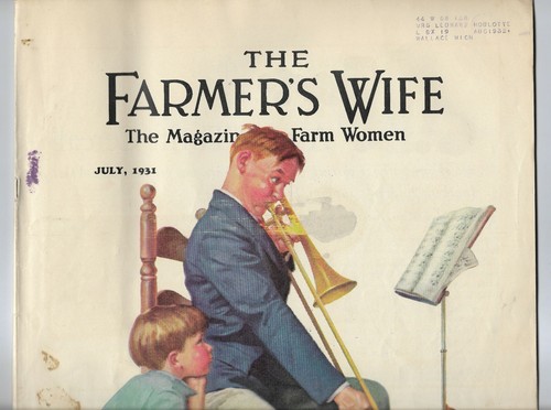 THE FARMER'S WIFE July 1931 PAGEANT COOPERATION RURAL SCHOOL beautiful ads - Picture 2 of 4