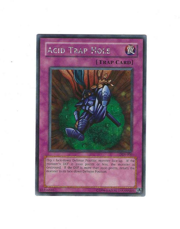 Yu-Gi-Oh! ACID TRAP HOLE Foil Card | eBay
