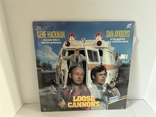 Loose Cannons LaserDisc 1989 Action Comedy Movie w/ Gene Hackman Dan Aykroyd