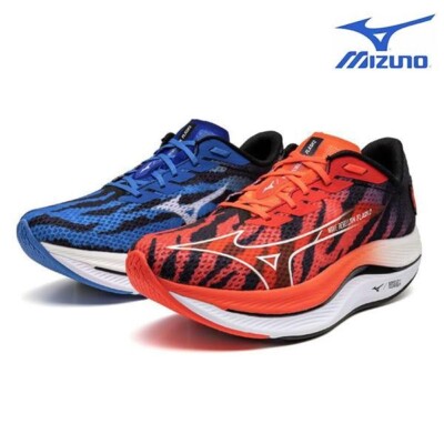 Mizuno  Running Shoes WAVE REBELLION FLASH 2 Aka Oni/Ao Oni J1GC2417 01 oki