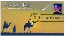 2014, Christmas Magi, FDC, 14-217, KSC Cachets