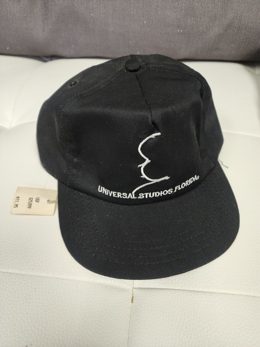 帽子 Used good condition New Vtg Alfred Hitchcock Hat Cap Universal Studios Florida