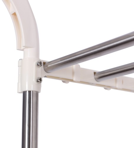 Estantería De Baño Ellsworth De Acero Tubular Con Dos Niveles De Almacenamiento - Imagen 6 de 6