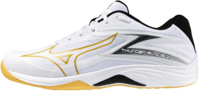 MIZUNO Volleyball Shoes THUNDER BLADE Z White Gold Black V1GA2370 US7(25cm)