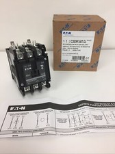 EATON C25DRF340T-GL DP Contactor w/ DIN RAIL MNT 