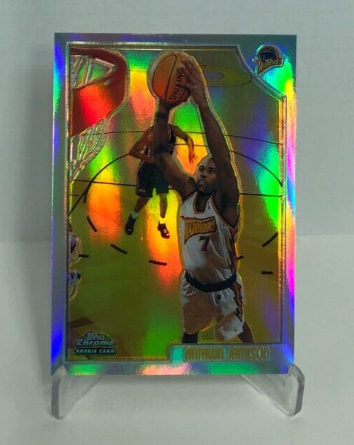 1998-99 Topps Chrome Refractor #143 Antawn Jamison Rookie RC C#02